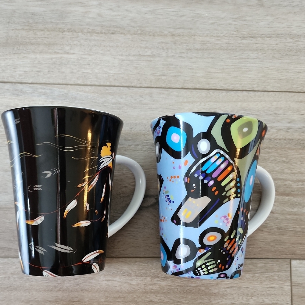 Colorful Ceramic Mug Set